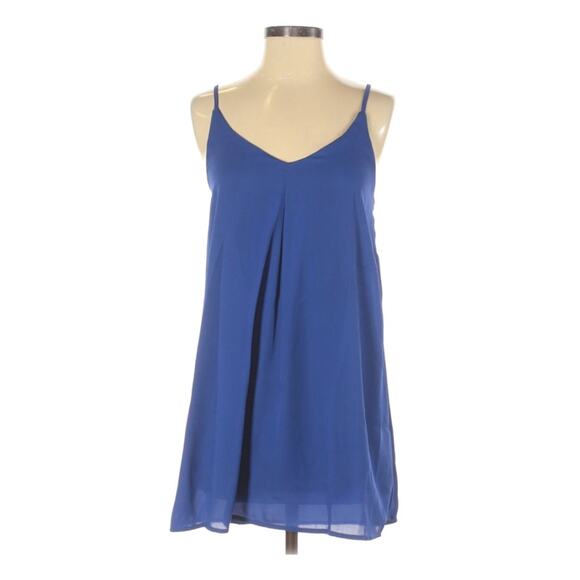 Tobi Blue Feeling Cami Shift Dress Size Small - Picture 2 of 8